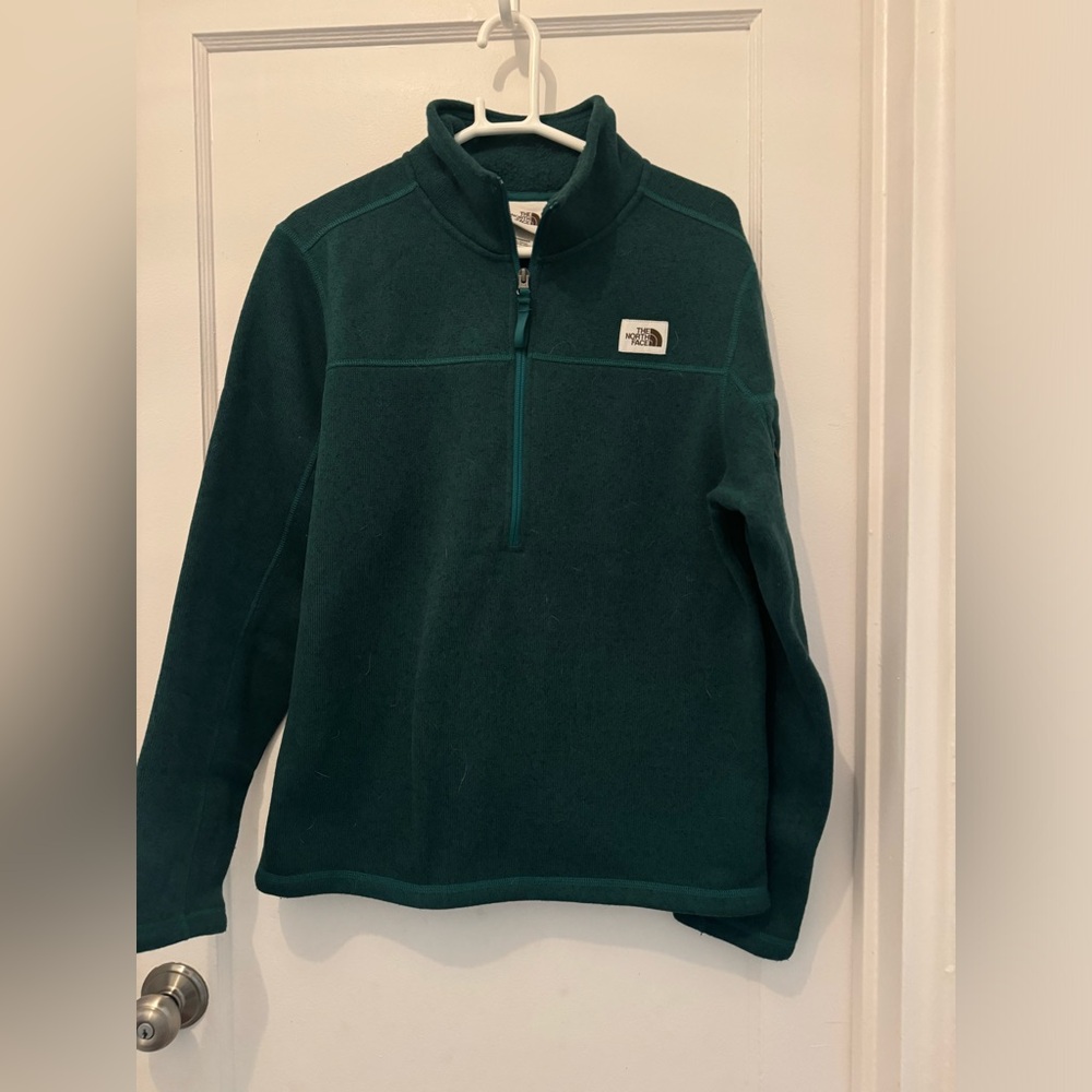 The North Face Green Fleece Pullover